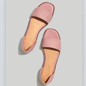 Madewell The Nelda d'Orsay Flats in Warm Thistle New!